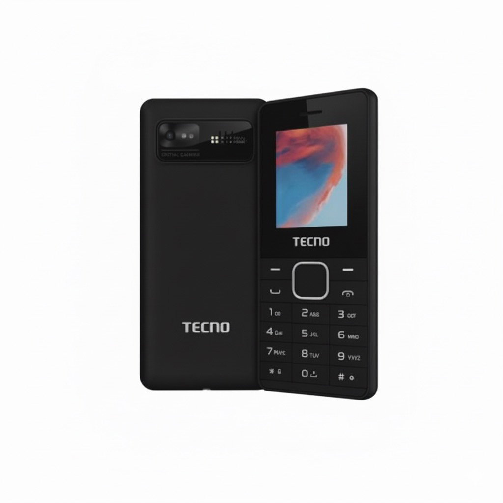 Tecno T101 1.8" Dual SIM - Black
