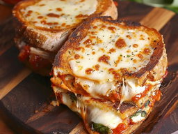 CHICKEN CHEESE TOAST 