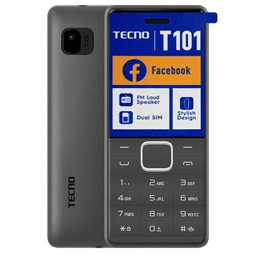 Tecno T101 DualSim, Stylish Design, Torchlight, Fm