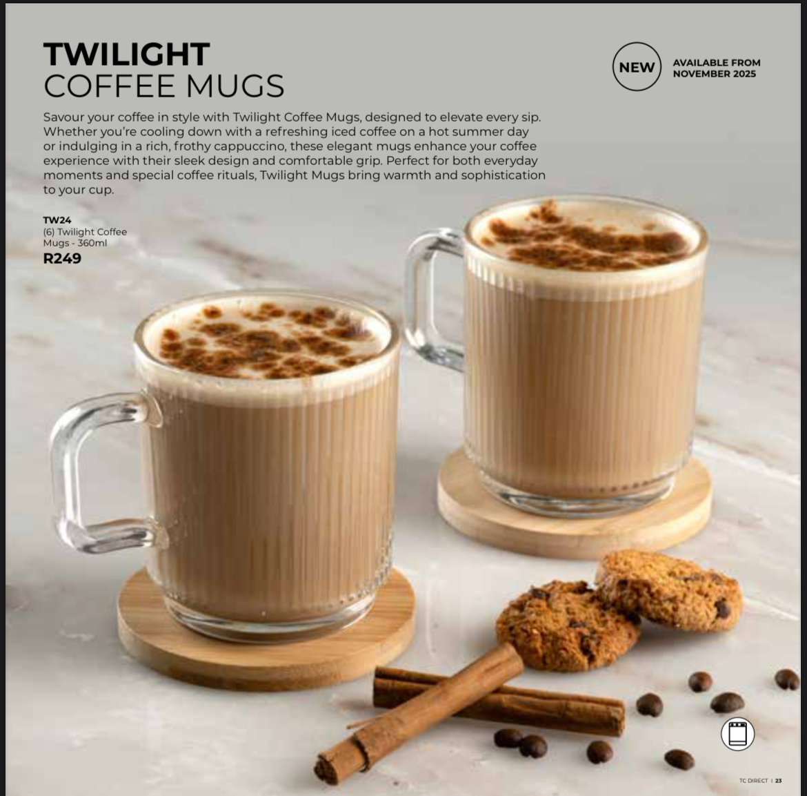 Twilight Coffee Mugs 360ml x 6_0