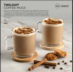 Twilight Coffee Mugs 360ml x 6