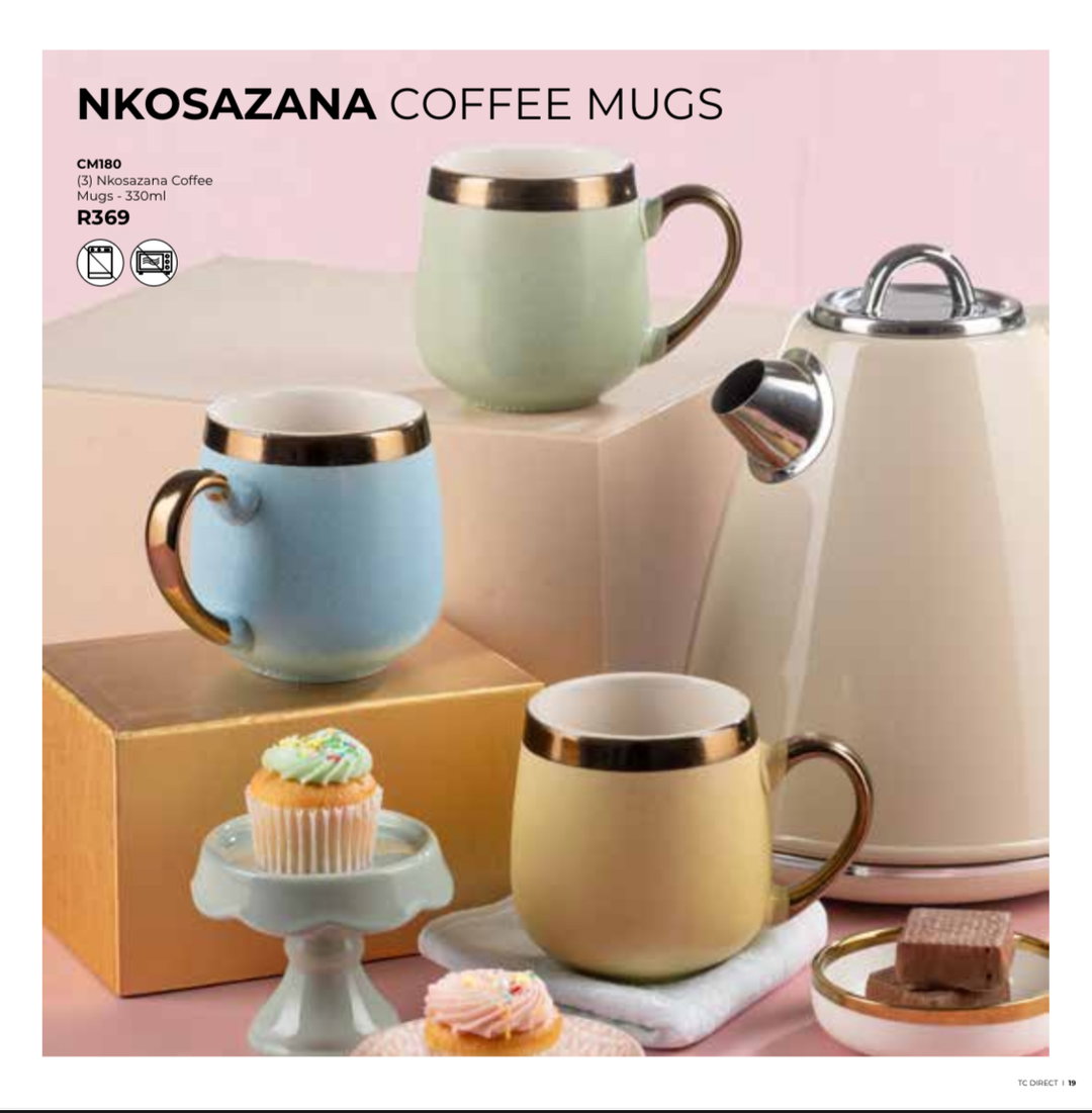 Nkosazana Mugs 330ml x 6