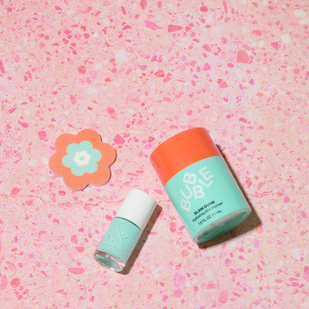 Bubble - Flower Power Face & Nail Polish Set