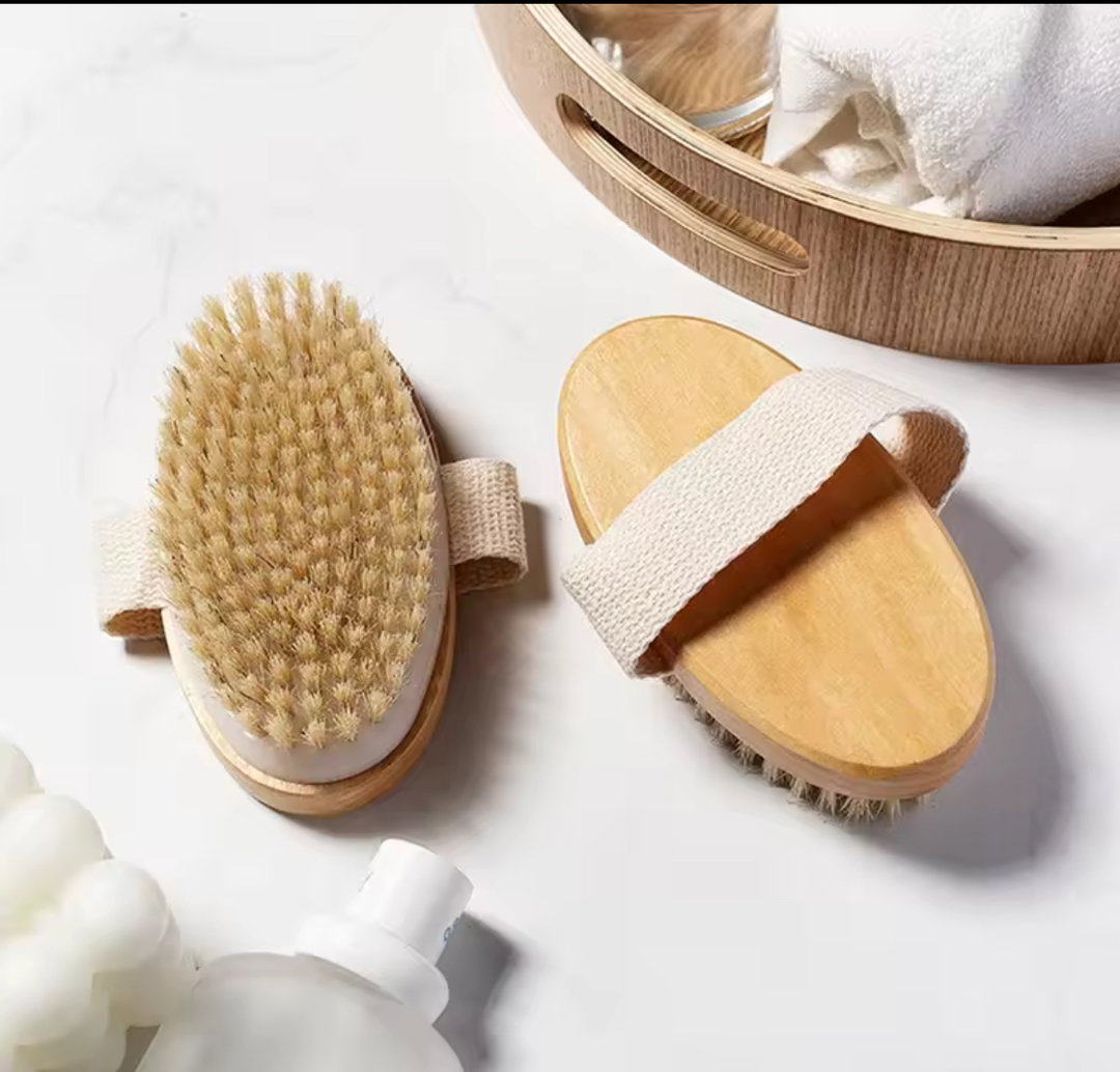 Natural Bristle Body Brush