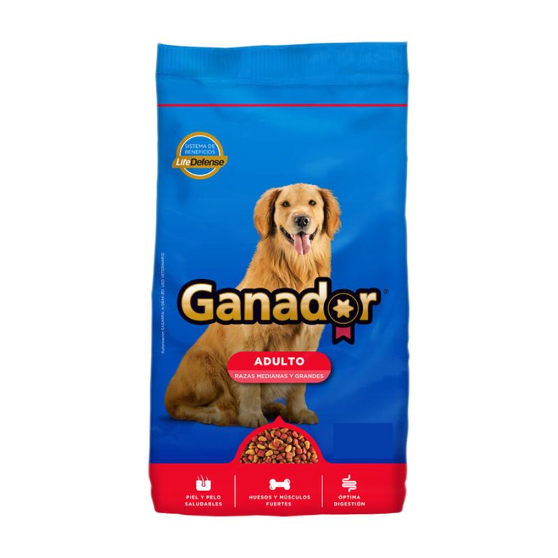 Alimento para perros adultos Croqueta Ganador a granel Kg