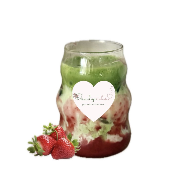 Strawberry Matcha Latte