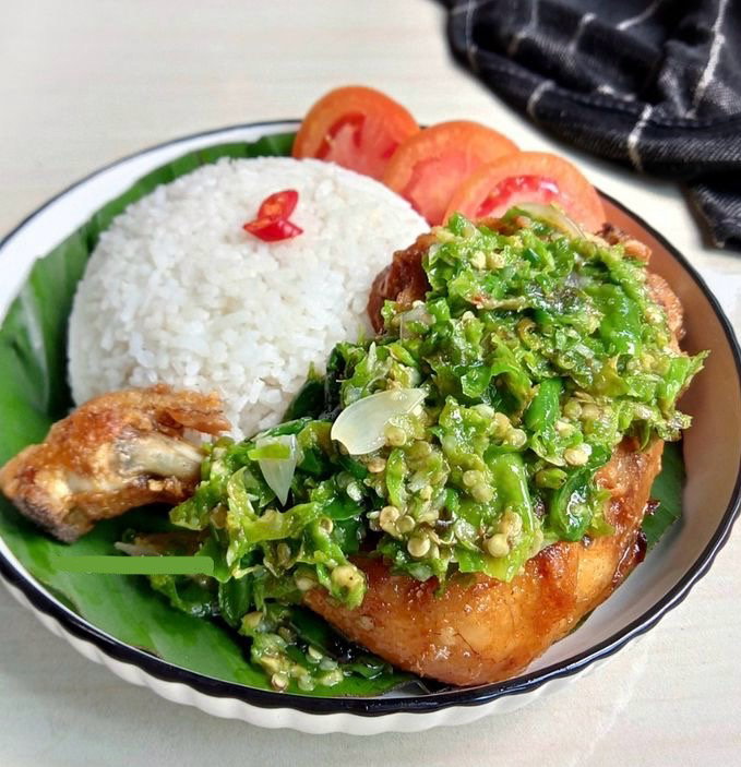 Nasi Ayam Penyet Ijo_0