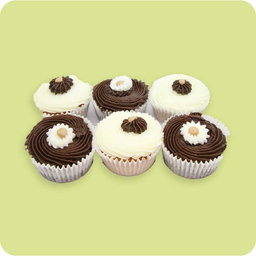 Best of Both 6's Cupcakes 