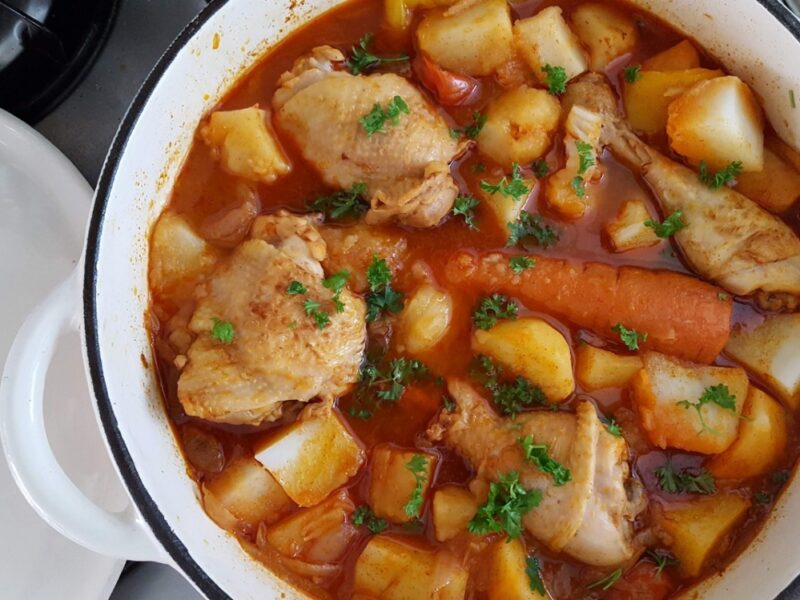 SPICY CHICKEN GOULASH