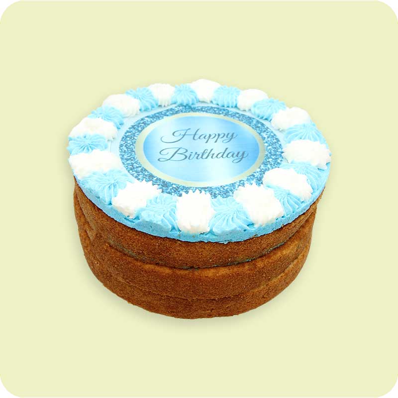 Birthday Cake Round