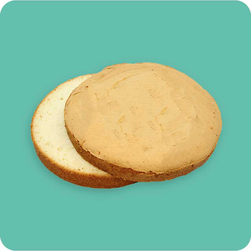Vanilla Sponge Round 400g