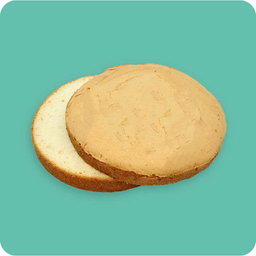 Vanilla Sponge Round 400g