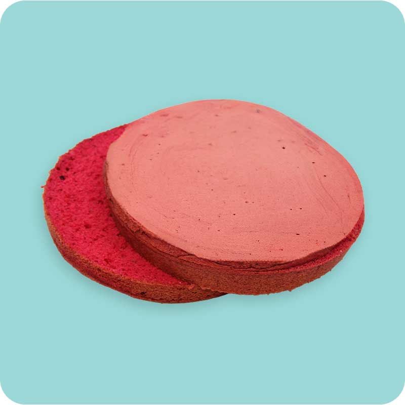 Red Velvet Sponge Round 400g