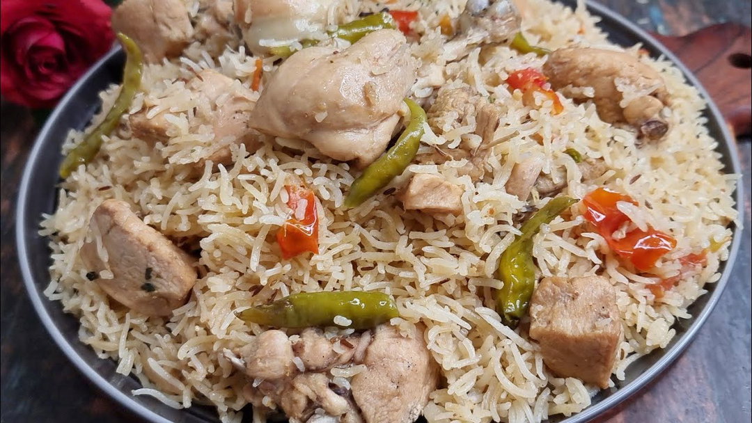 CHICKEN PULAO RICE