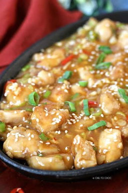 CHICKEN IN GARLIC SAUCE (ASIAN STYLE)