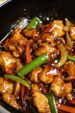 CHICKEN IN GARLIC SAUCE (ASIAN STYLE)