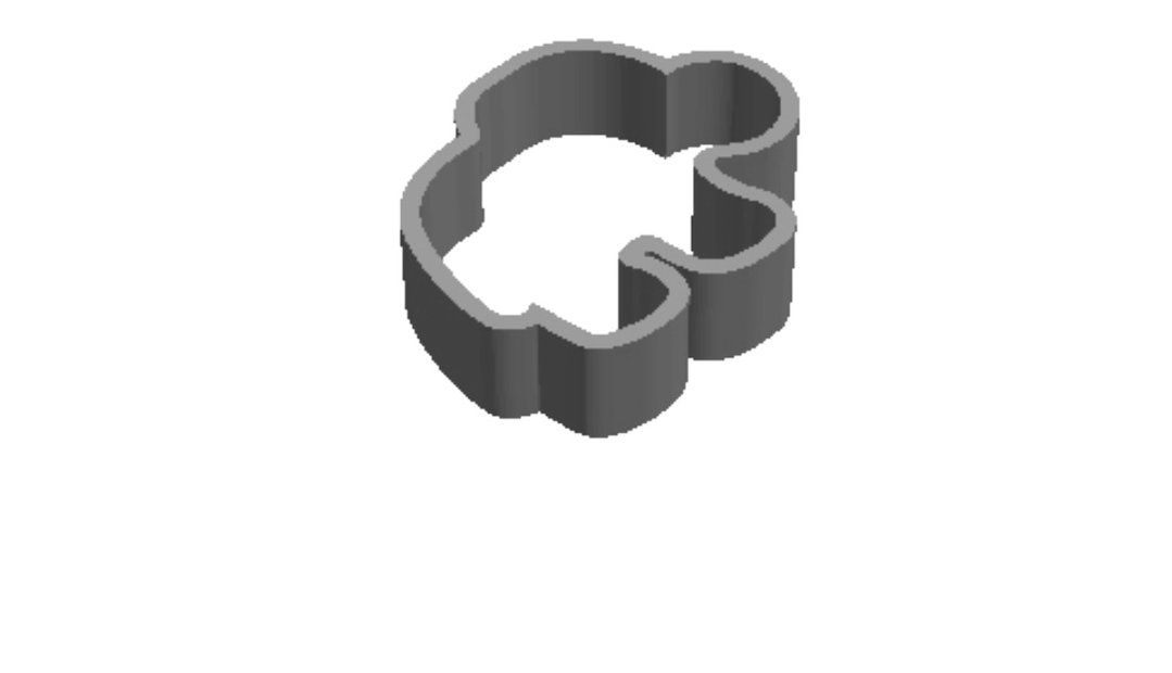 Elephant Cookie Cutter