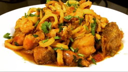 MIXED SEAFOOD IN MASALA SAUCE 