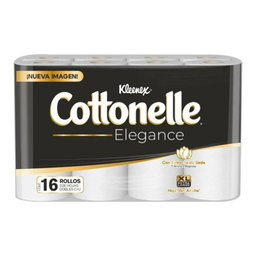 Papel higiénico Cottonelle Elegance con 16 rollos