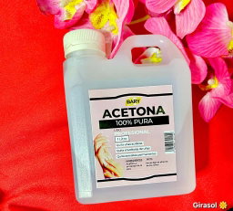 Acetona pura de uso profesional