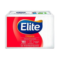 Servilletas Elite Clásica con 180 piezas 