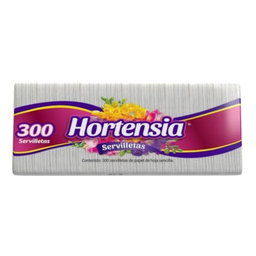 Servilletas Hortensia con 300 piezas 