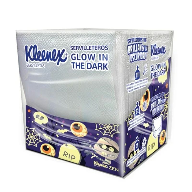 Servilletas Kleenex con 80 piezas