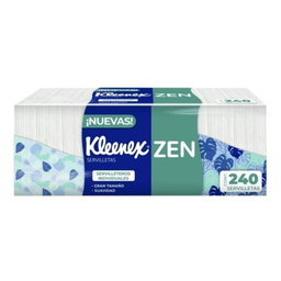 Servilletas Kleenex ZEN con 240 piezas
