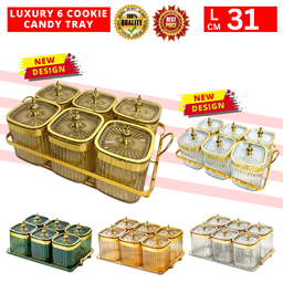 LUXURY 6 COOKIE CANDY TRAY