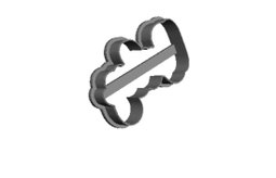 Baby 2 outline  Cookie Cutter  
