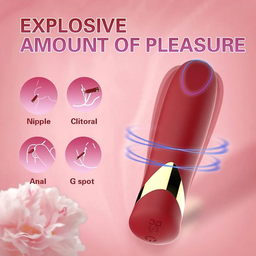 💋 Velva Touch – Vibromasseur Élégance Rouge