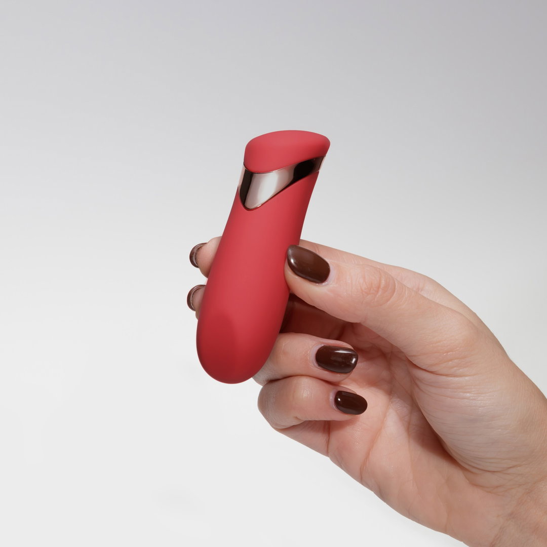 💋 Velva Touch – Vibromasseur Élégance Rouge
