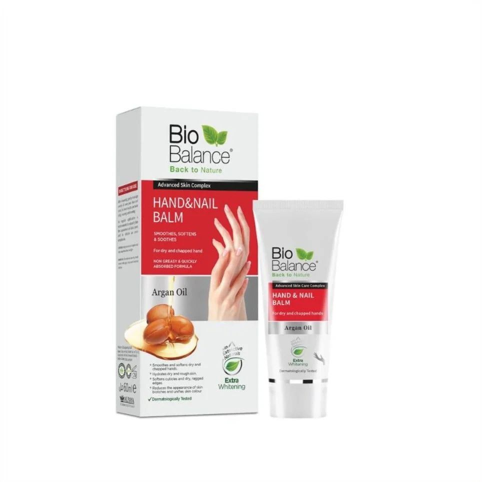 Biobalance hand & nail balm بيو بالانص  بلسم يحتوي على زيت الارجان لليدين و الاظافر_0