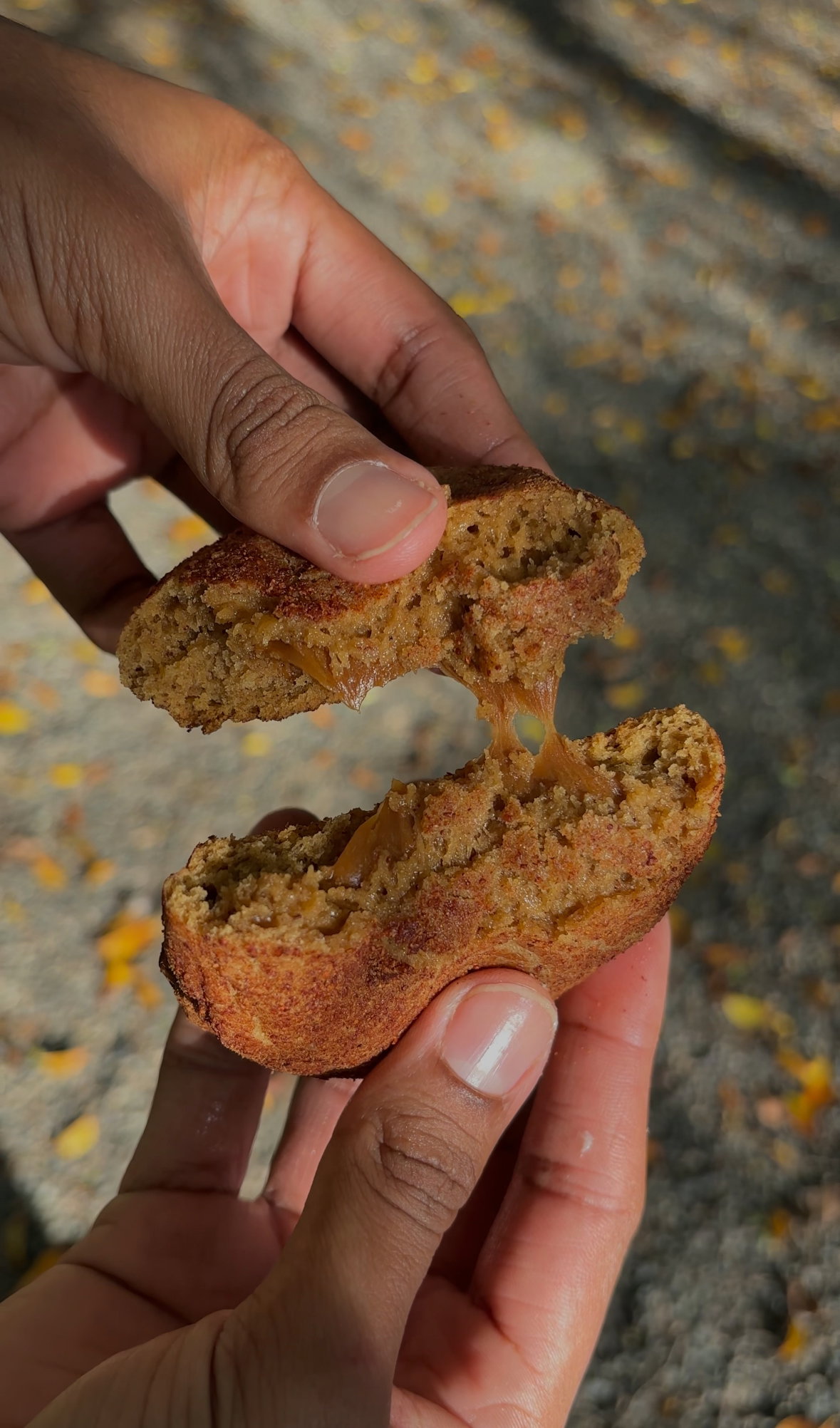 Churro cookie rellena de dulce de leche _0