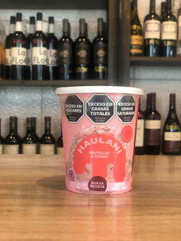 Helado sabor Frutillas & Rosas - Haulani