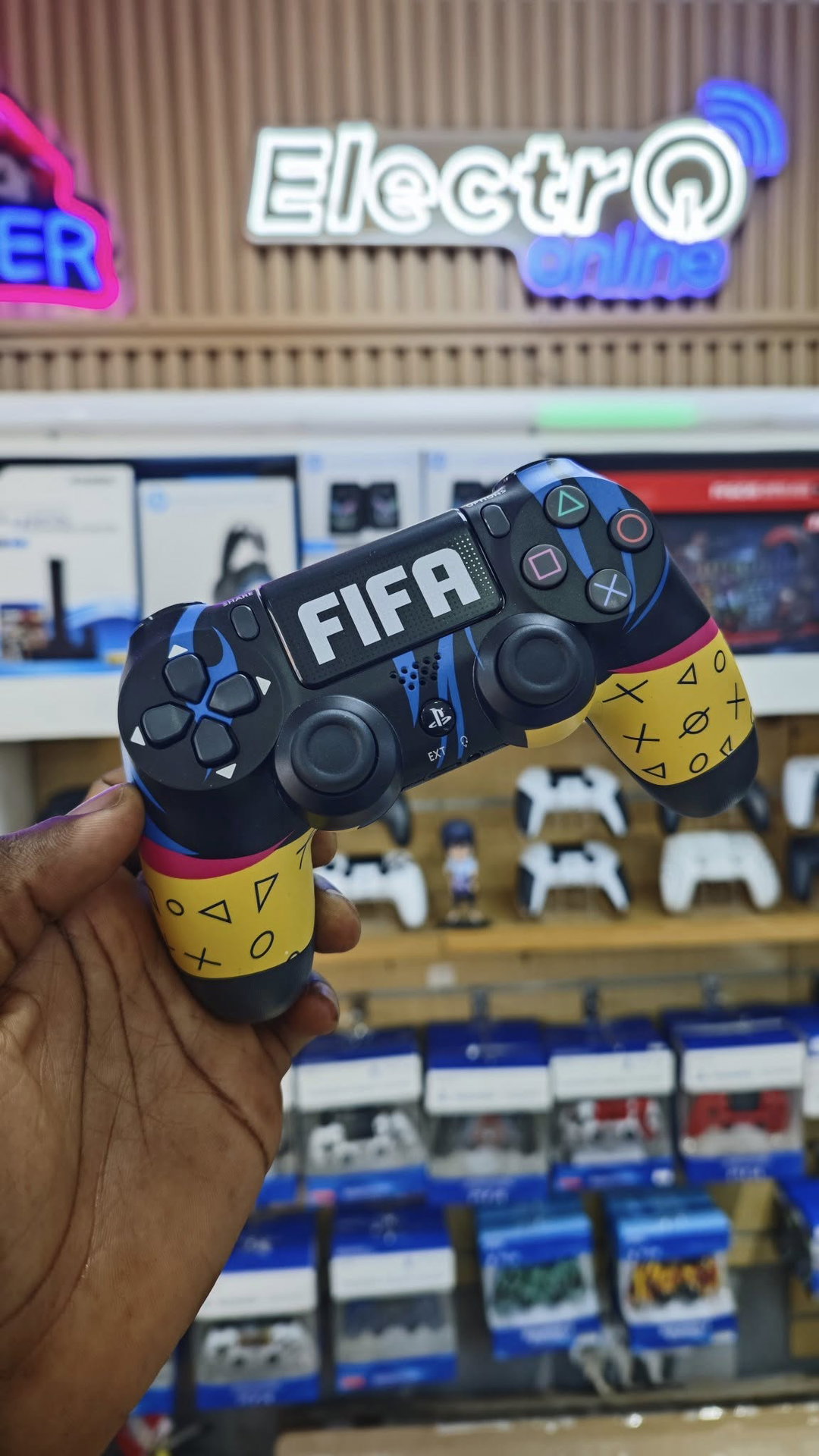 Dual Shock sem fio Personalizado FIFA -  PS4 