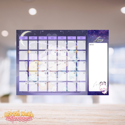 A4 Love and Deepspace 2026 Flat Lay Desk Calendar