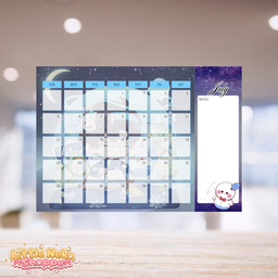 A4 Love and Deepspace 2026 Flat Lay Desk Calendar