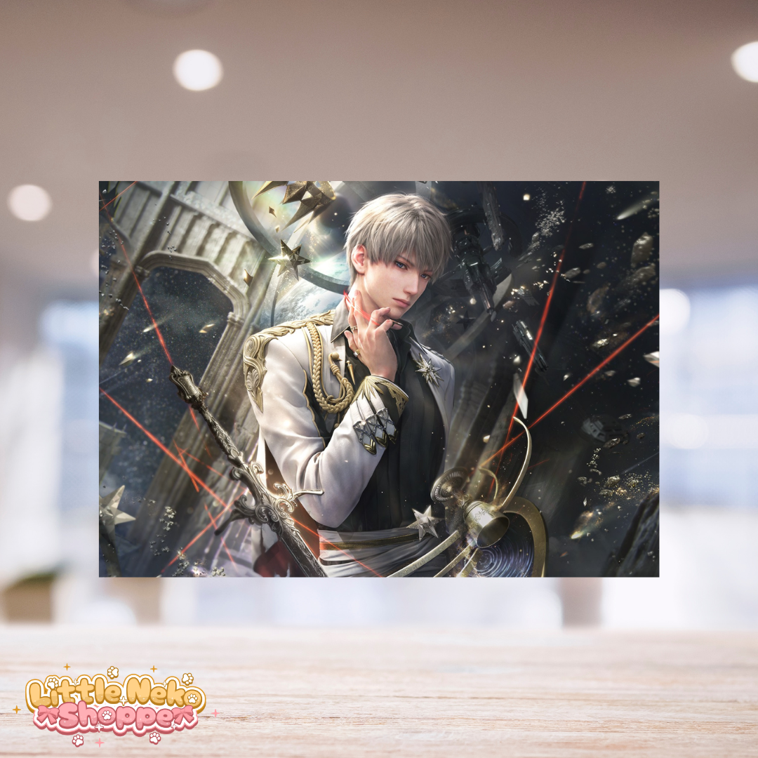 A4 Love and Deepspace 2026 Flat Lay Desk Calendar_13