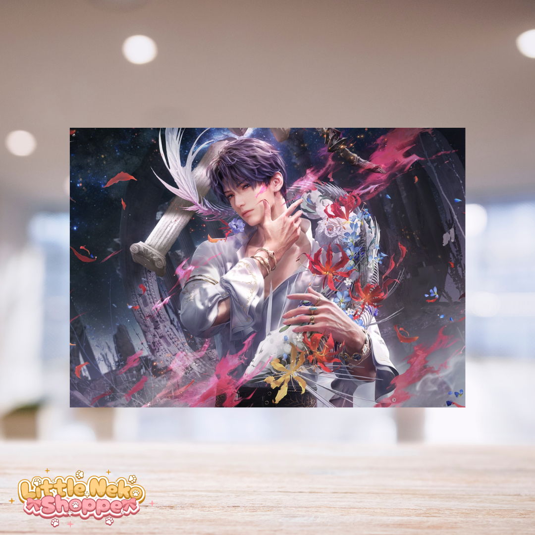 A4 Love and Deepspace 2026 Flat Lay Desk Calendar_15