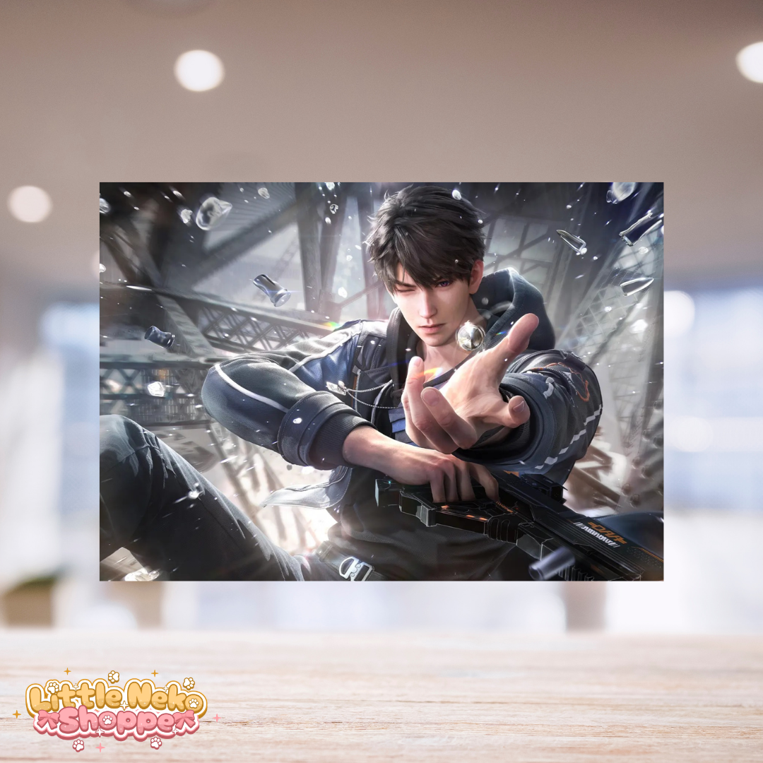 A4 Love and Deepspace 2026 Flat Lay Desk Calendar_17