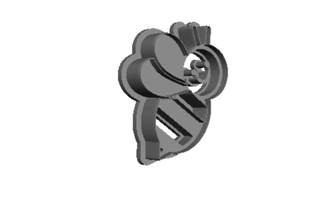 Honey Bee 1 Cookie Cutter      _0