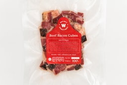 Wild Jack's Beef Bacon Cubes 100gram