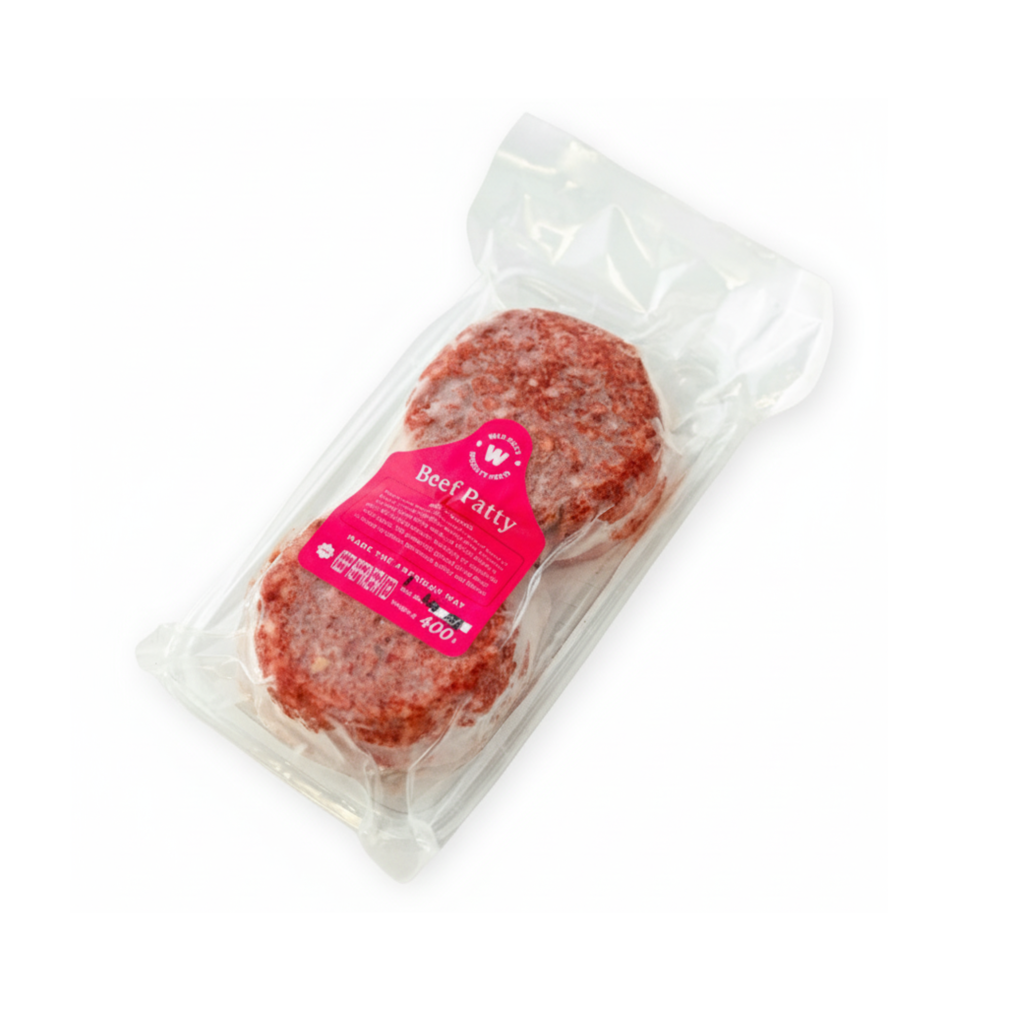Wild Jack's Premium Beef Patty 400gram