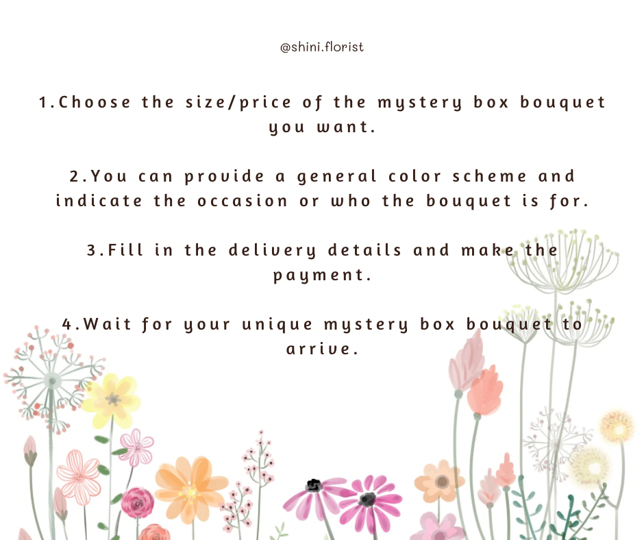 Mystery Box Bouquet 盲盒花束_5