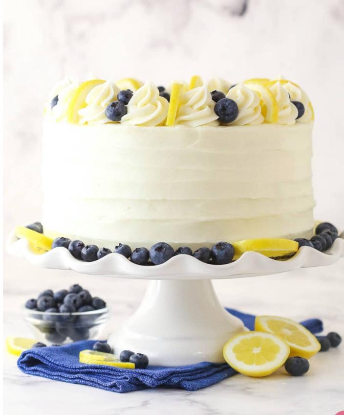 GÂTEAU AUX MYRTILLES & CITRON_0