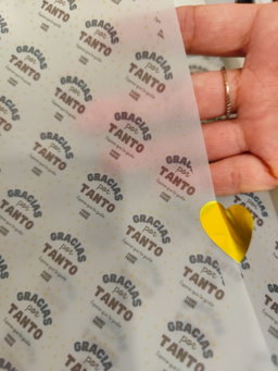 PAPEL DE ENVOLVER PERSONALIZADO