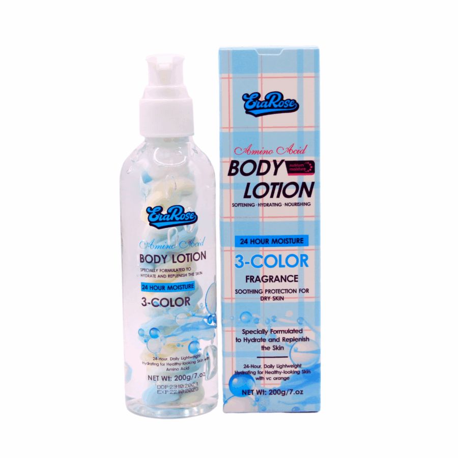 Rua rose body lotion  amino acid - روى روز لوشن جسم امينو اسيد