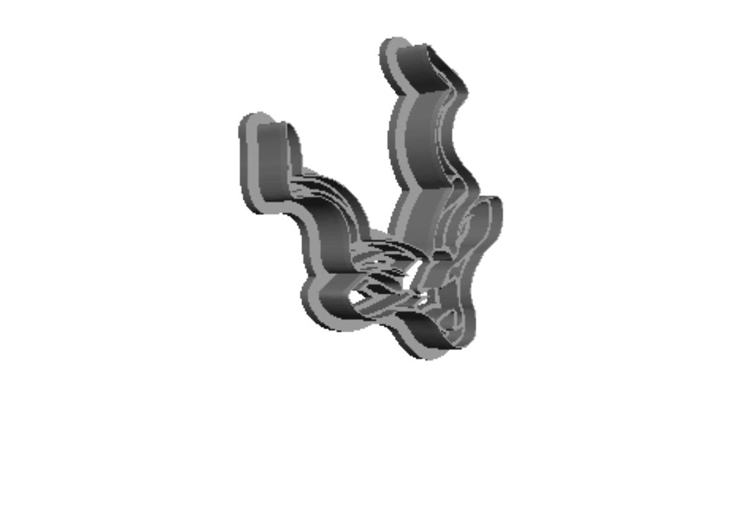 Kudu head Cookie Cutter         _0