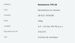 Llanta Ruta TUFO ENDURANCE 7 TR 28-622 (700×28C) Cara Café Tubeless